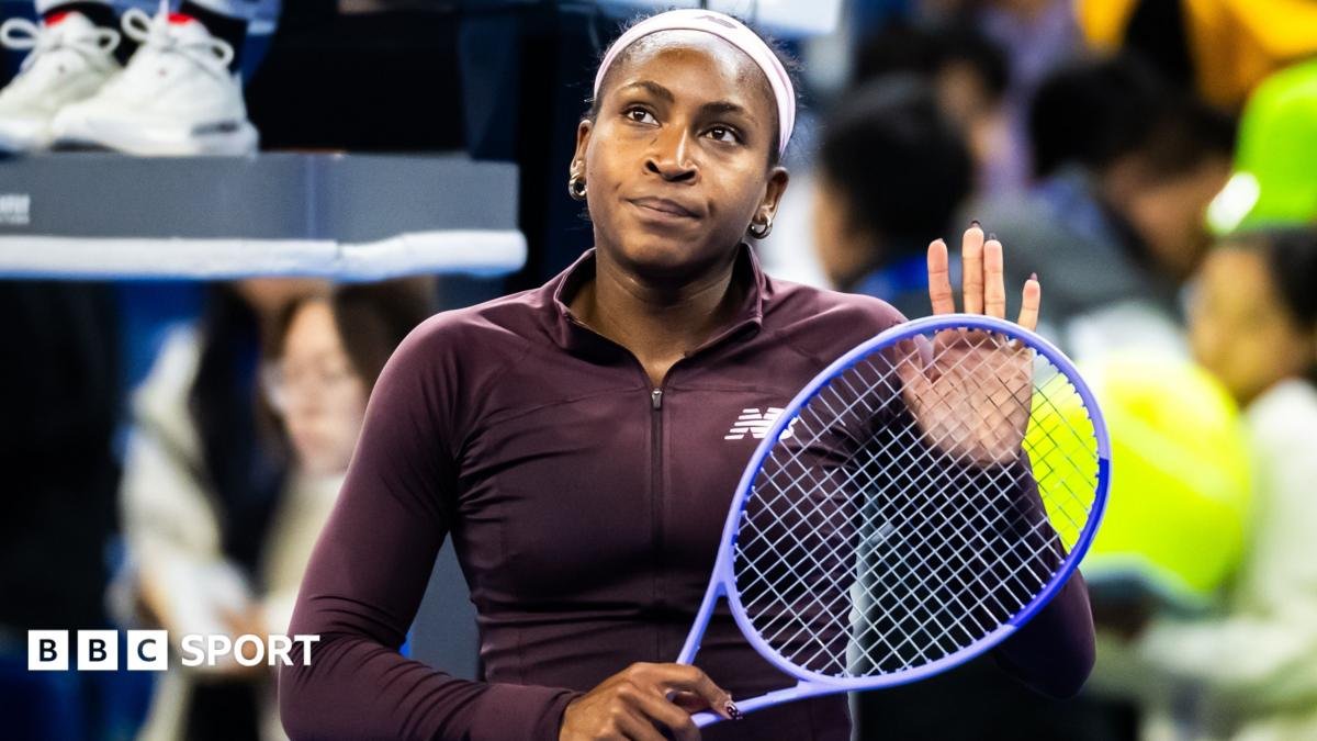 China Open: Coco Gauff condemns racist abuse on social media after incident during Sun Xinran match