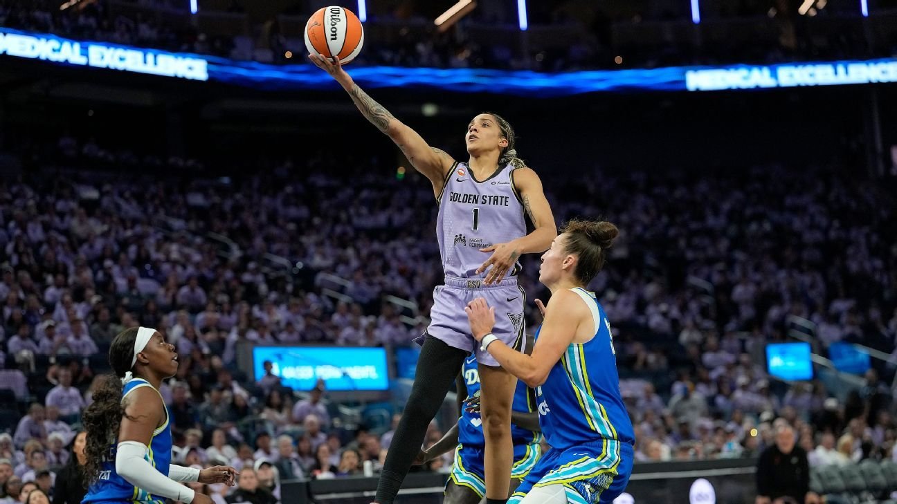 Williams’ leads charge from 16 down, puts Valkyries in WNBA semis