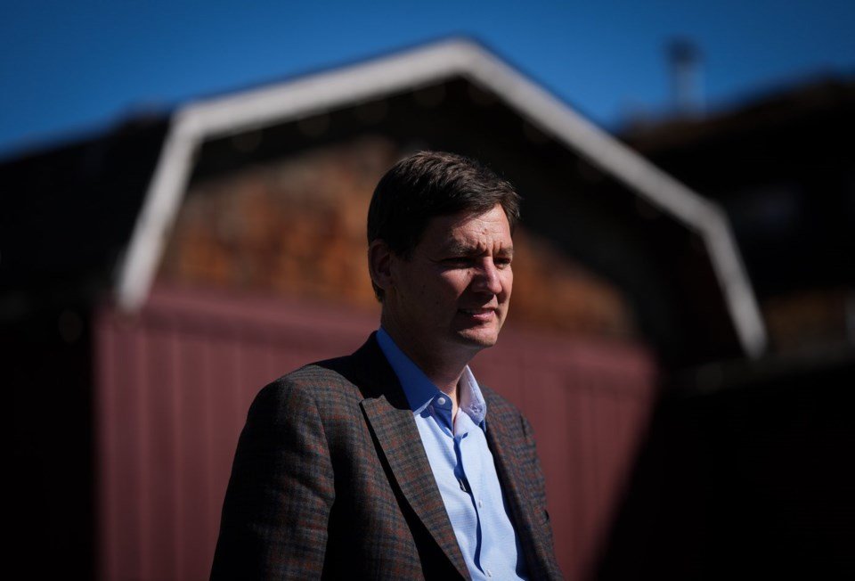 B.C. party leaders pitch business promises on campaign trail in Surrey battleground