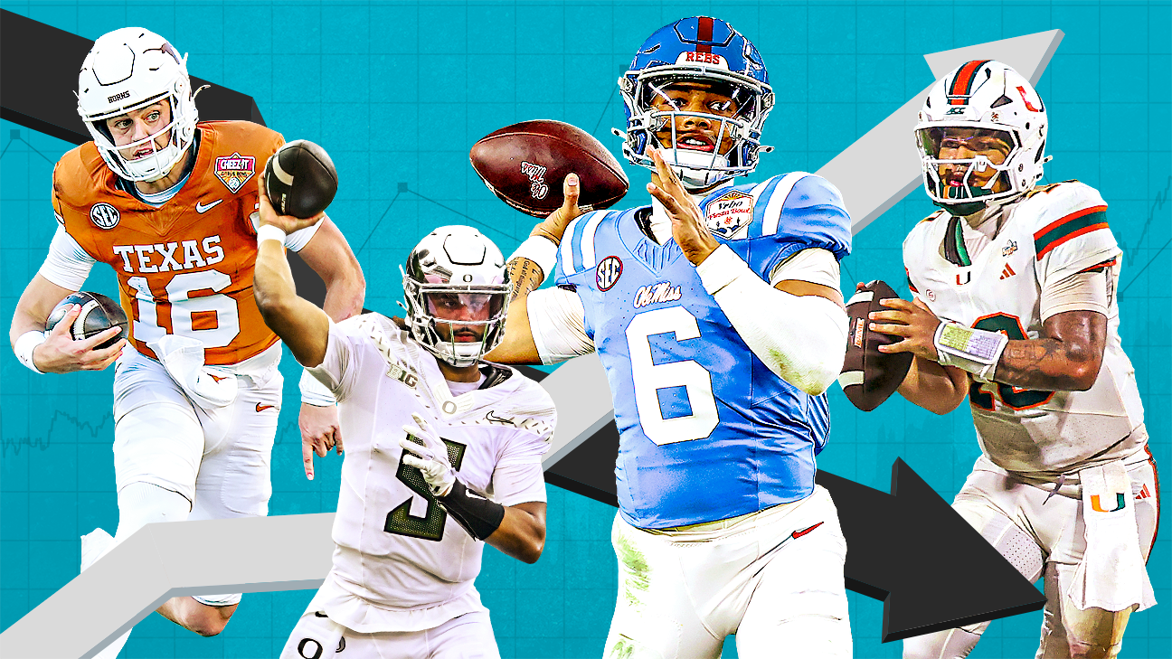 2027 NFL draft QB rankings: Mestemaker, Chambliss, Manning