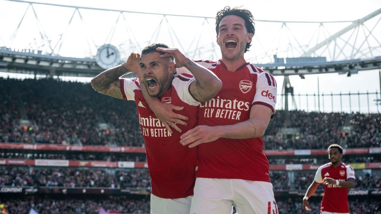 Arsenal fight back to win as Premier League resumes under cloud of Man City verdict