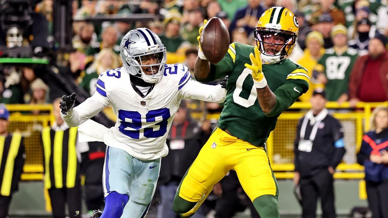 Packers frustrate Cowboys in win, keep pace in NFC North