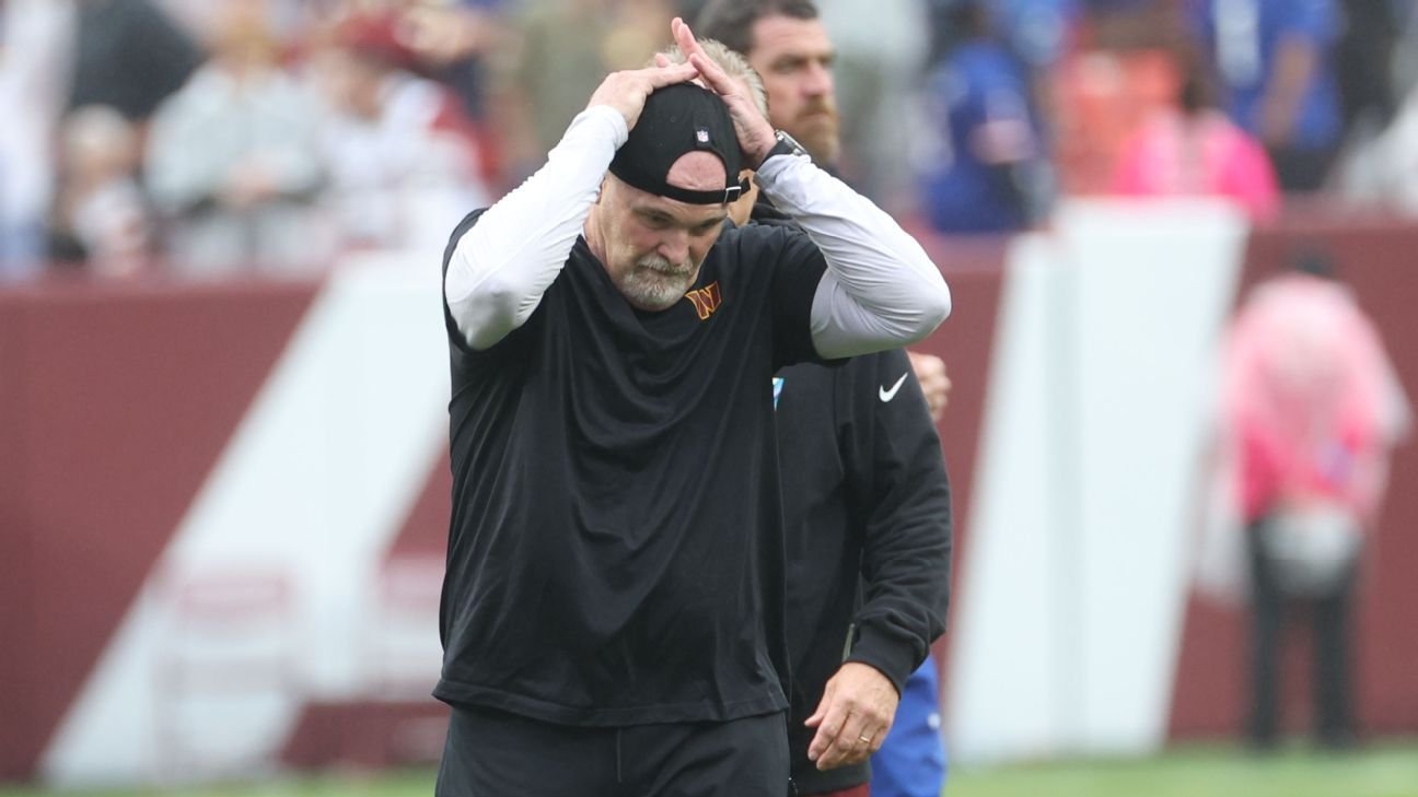 Is Commanders coach Dan Quinn’s job in jeopardy after tie with Giants?