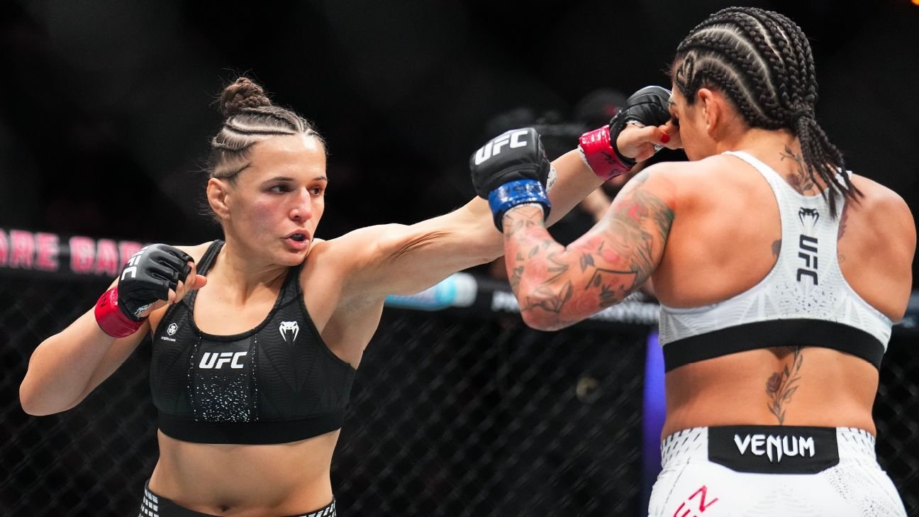 Erin Blanchfield out, Virna Jandiroba in pound-for-pound rankings