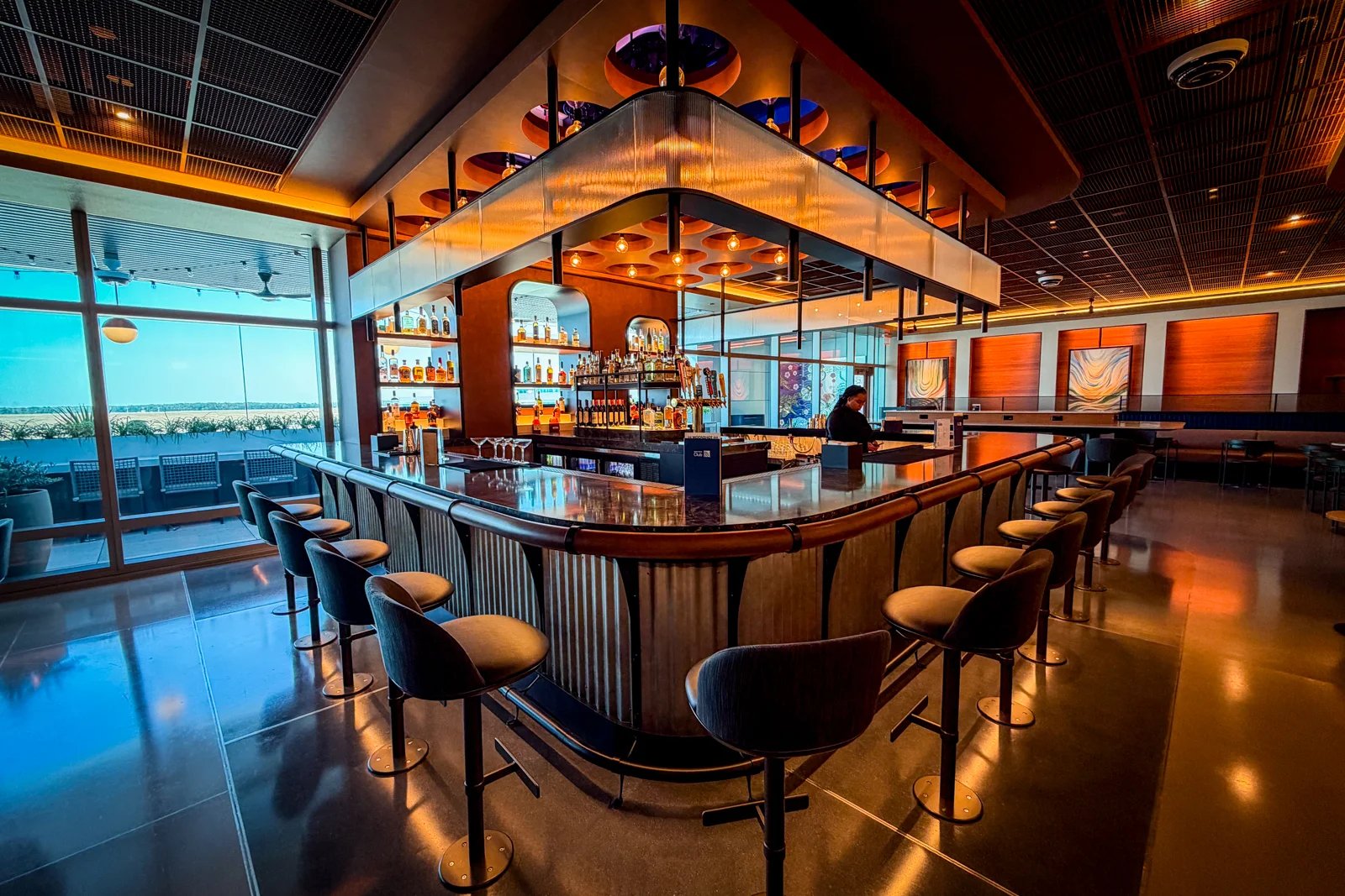 Inside Houston’s new United Club, the largest in the US