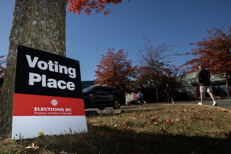 Advance voting in B.C. election is down compared to 2024