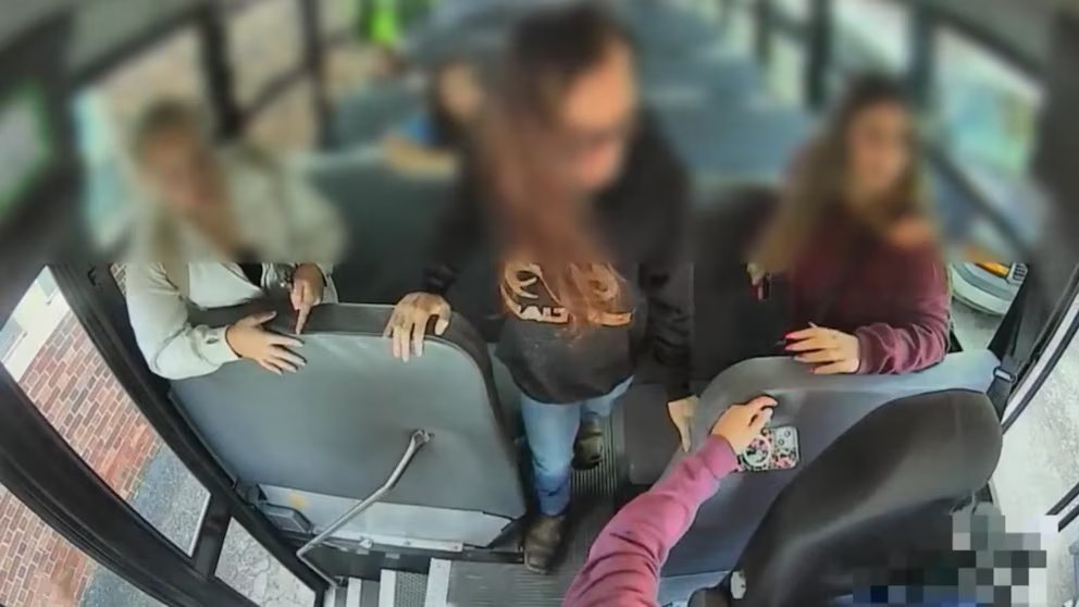 WATCH:  Students step in to help as bus driver experiences medical emergency