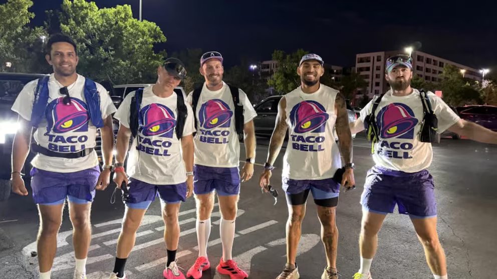 WATCH:  People train to run 50K while eating Taco Bell