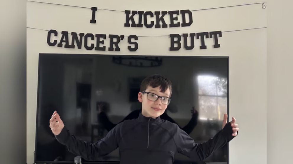 WATCH:  14-year-old cancer survivor now thriving
