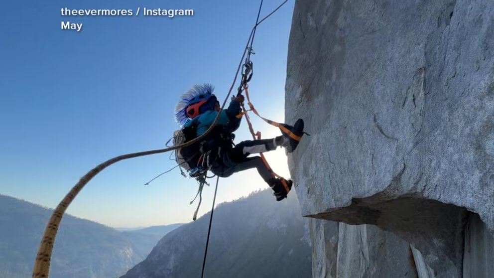 WATCH:  Man who took 7-year-old son rock climbing sparks parenting debate