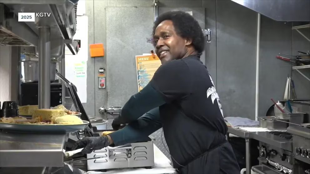 WATCH: Fugitive arrested living double life as popular chef