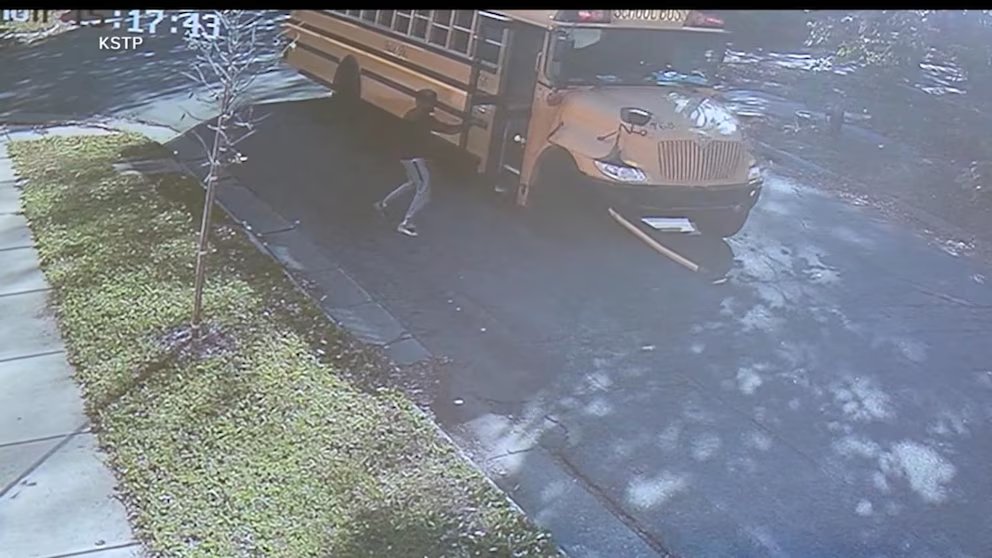 WATCH:  Hero saves kids on bus