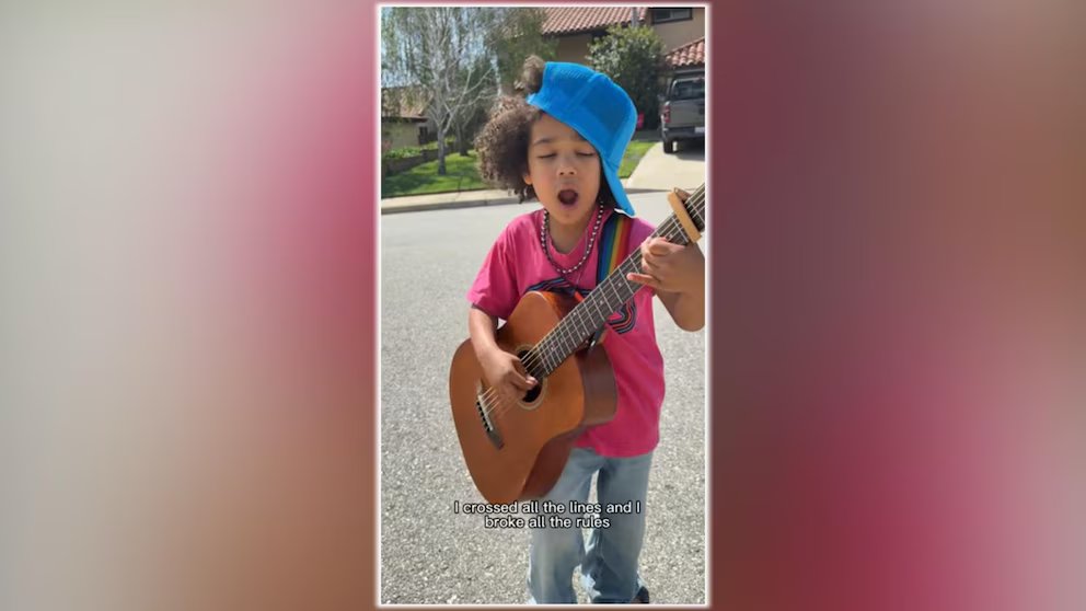 WATCH:  7-year-old singer wins hearts on the street, social media