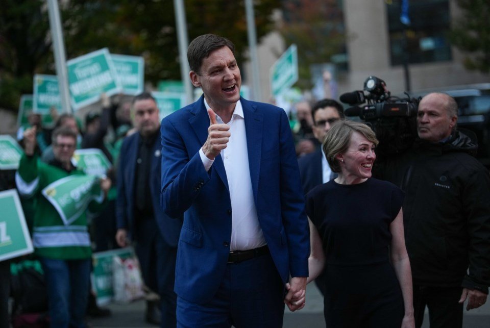 Three B.C. party leaders face off in only televised debate of election