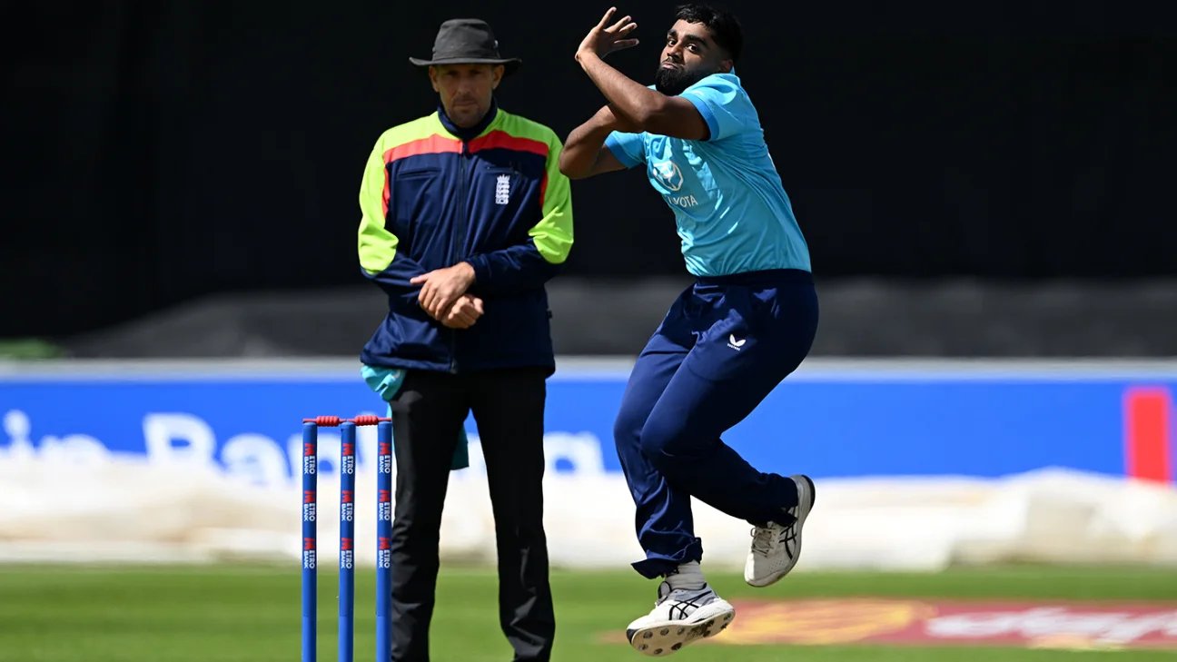 Legspinner Rehan included in England Lions squad for white-ball trip to West Indies