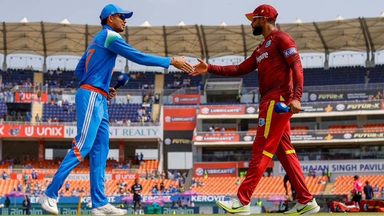 India and West Indies fined for slow over-rates in third ODI