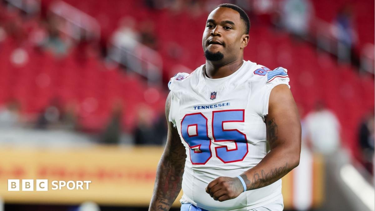 Jordan Elliott: Defensive tackle released by Tenessee Titans after pulling gun in car park