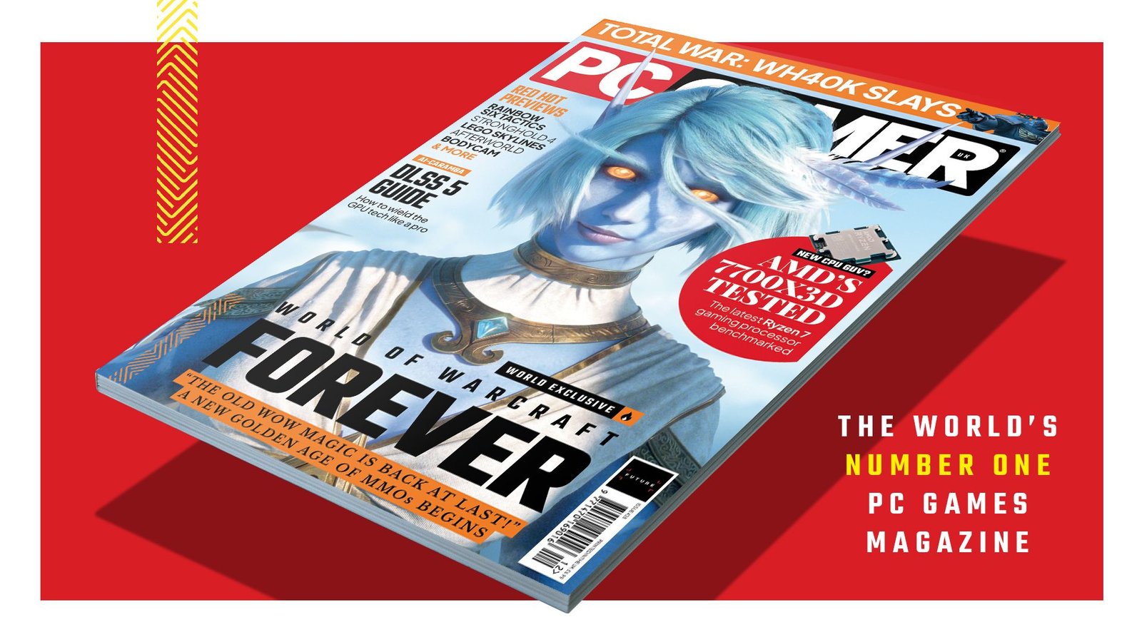 PC Gamer magazine’s new issue is on sale now: World of Warcraft: Forever