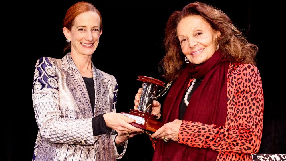 Diane von Furstenberg Receives 2026 Couture Council Award from The Museum at FIT