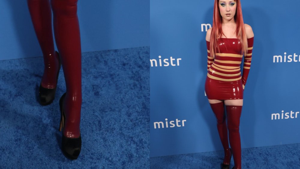 Chappell Roan Pairs Pumps and Socks at West Hollywood’s The Abbey