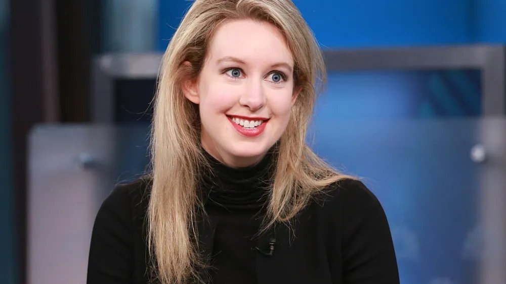Elizabeth Holmes’ Black Turtleneck Had as Message Beyond Steve Jobs