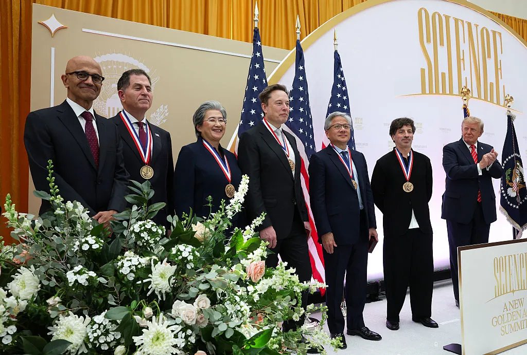 President Trump awards Big Tech donors with nation’s highest science prizes