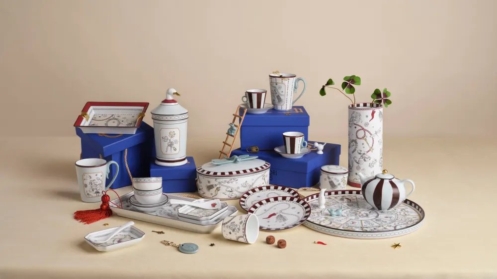Ginori 1735 Revives Renaissance Game with Fortunae Collection