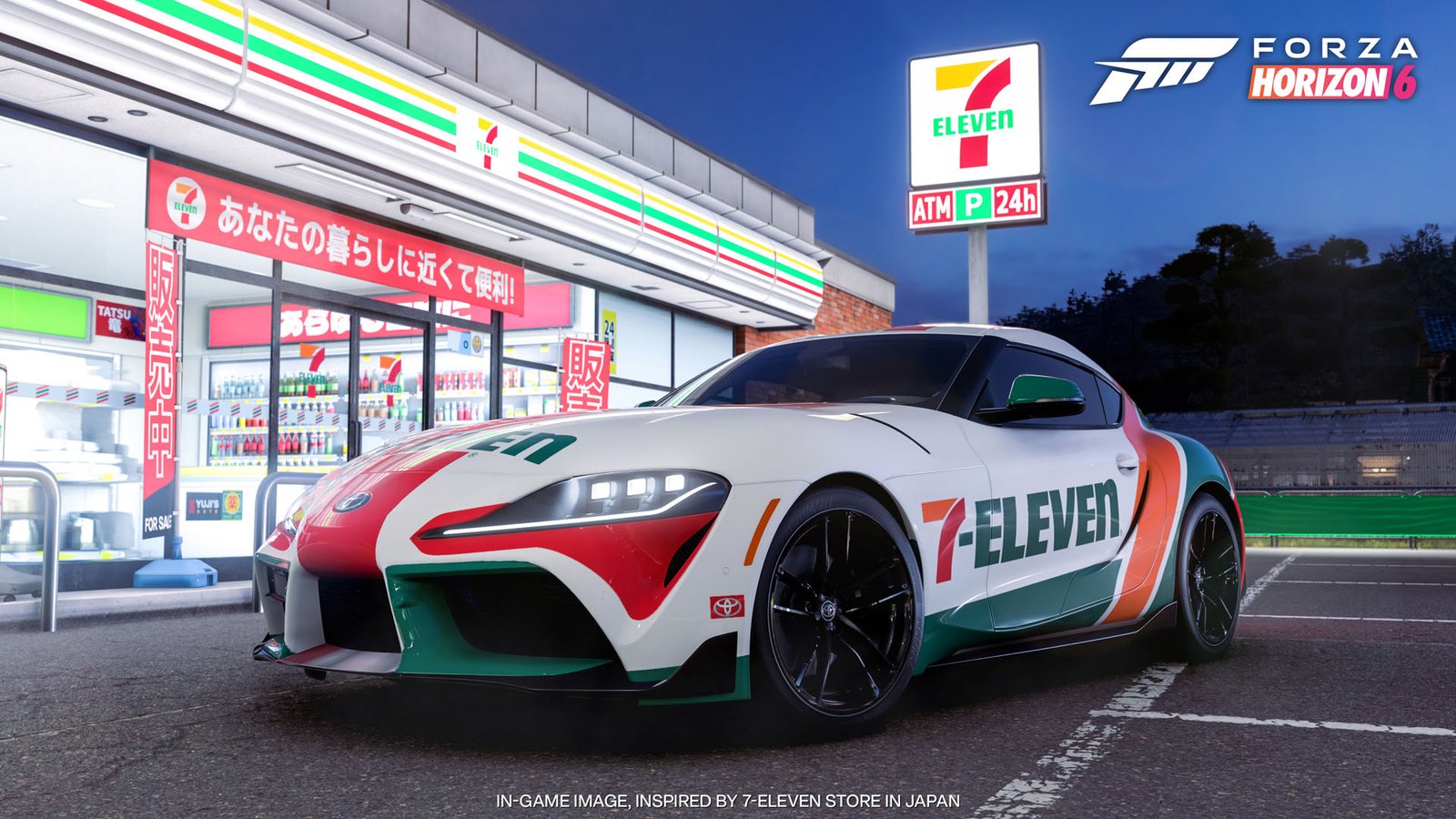 Pull Up to 7-Eleven in Forza Horizon 6
