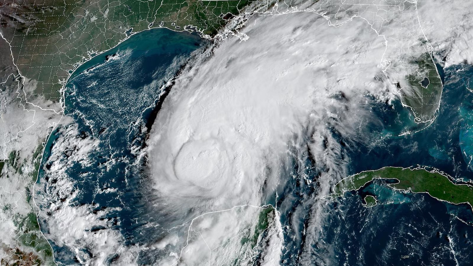 Hurricane Isaias strengthens to a Category 2 storm as it continues moving toward Gulf Coast