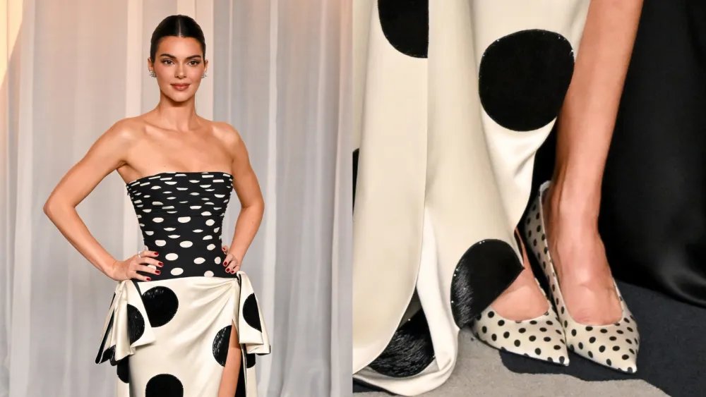 Kendall Jenner Takes the Polka Dot Trend to the Academy Museum Gala