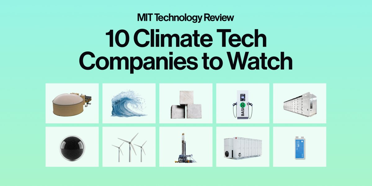 10 climate tech companies to watch