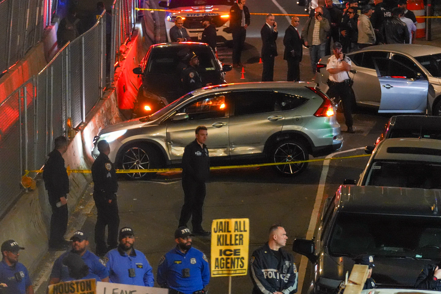 ICE officer shoots, wounds man in New York City