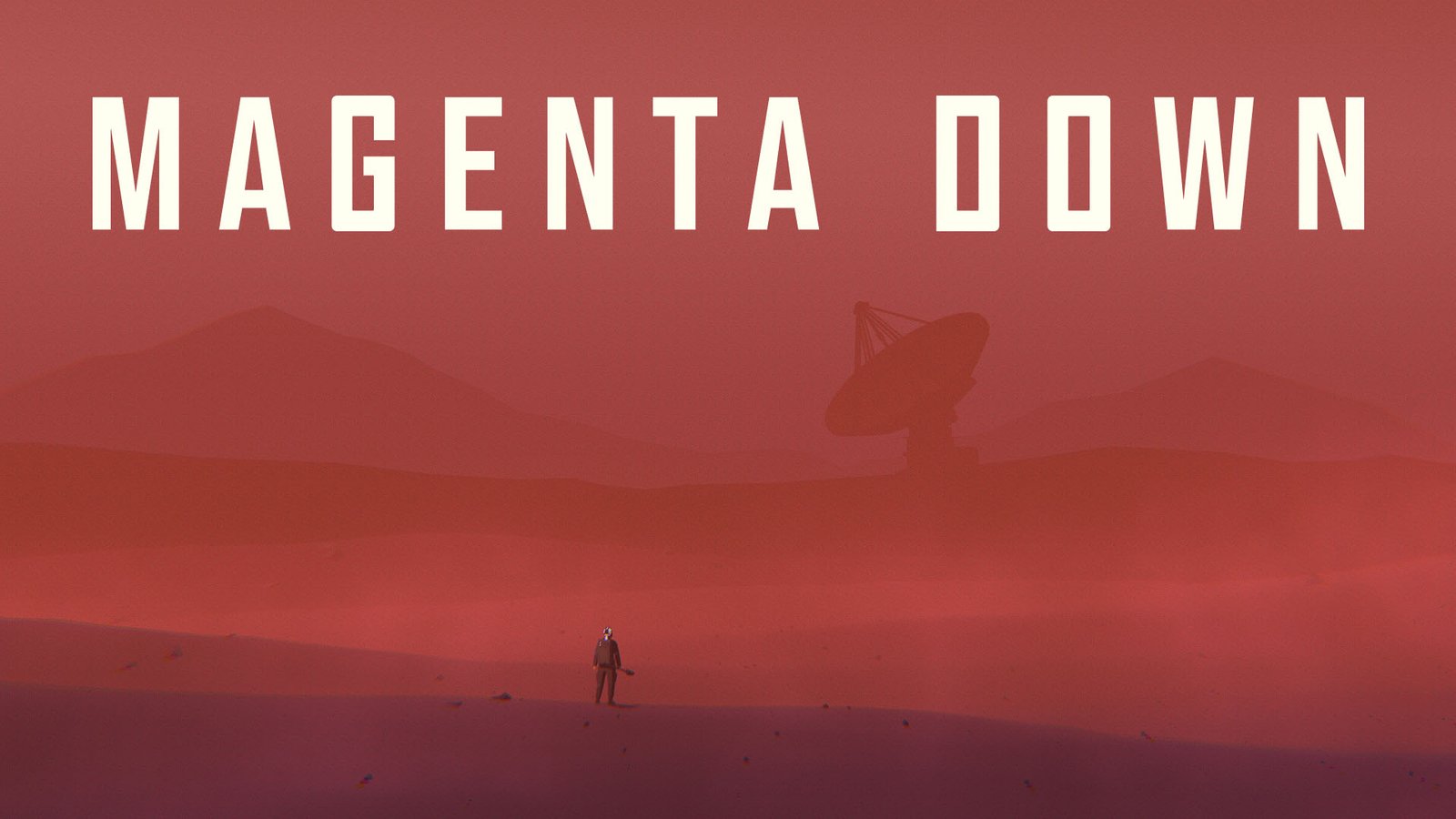 Magenta Down: A Journey Across a Hostile Exoplanet