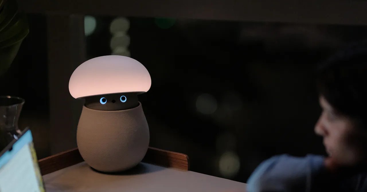 Meet Mori, a Cute Robot Mushroom That Doesn’t Really Say (or Do) Anything