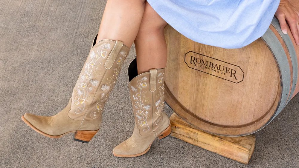EXCLUSIVE: Forget the Ranch, Cowboy Boots are Now Meant for the Winery