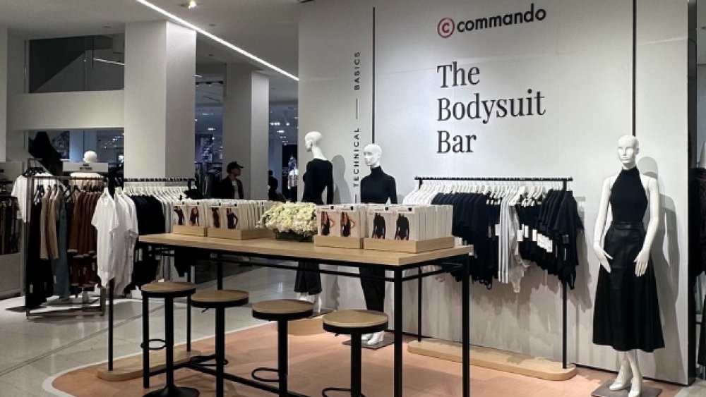 Commando Launches First Bodysuit Bar at Saks Flagship