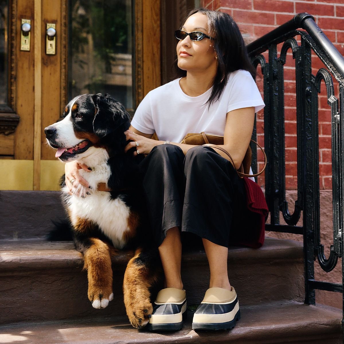 How I Style the Sorel Ambler Mule in New York City