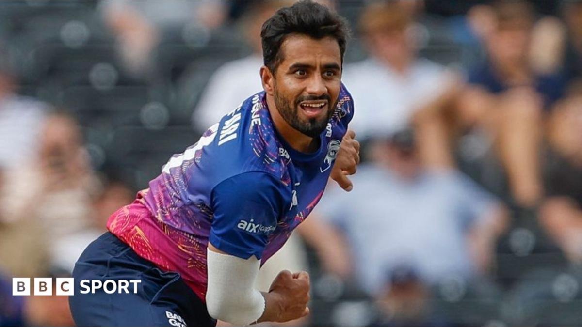Shafiqullah Ghafari: Durham bowler extends contract for 2027 season