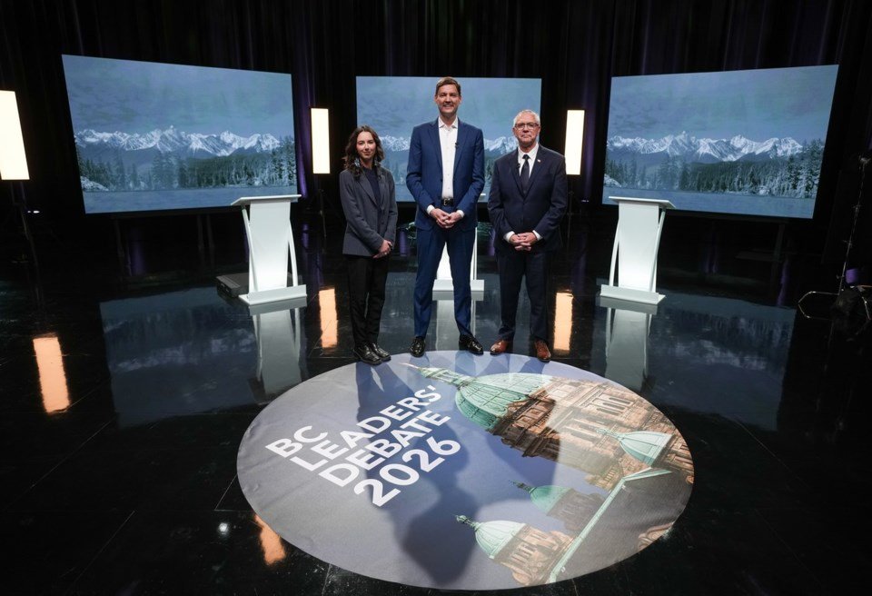 Here are five things to know about B.C.'s only televised election debate
