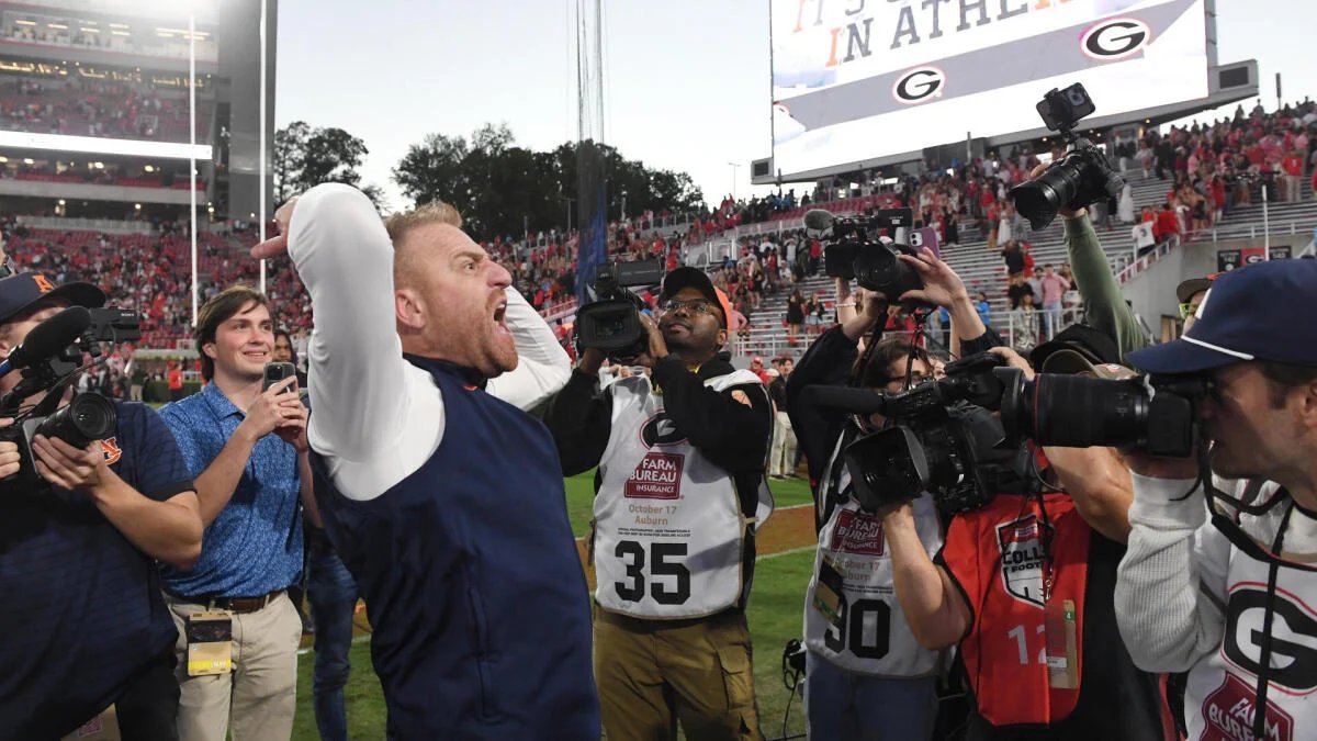 How Auburn found its magic again by beating No. 1 Georgia at its own game