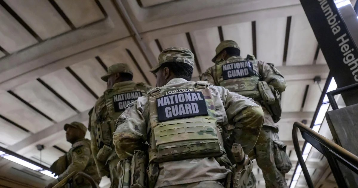 National Guardsman injured in late-night shooting in Washington, D.C.