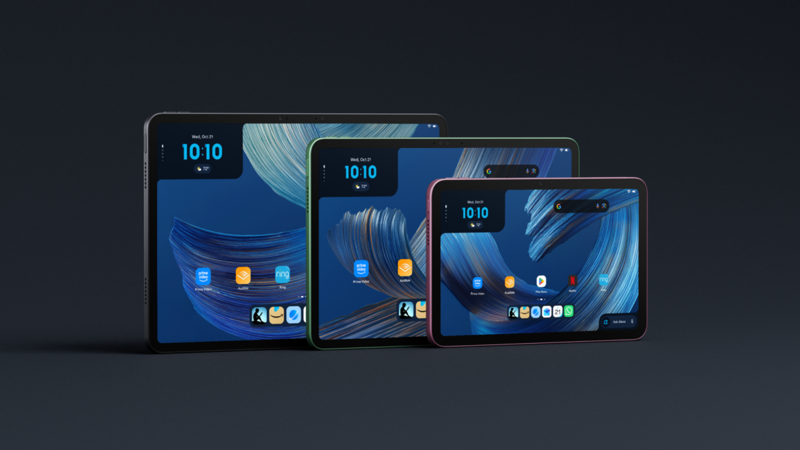 Amazon’s new Alexa Tablets drop the Fire branding but are more Android than ever