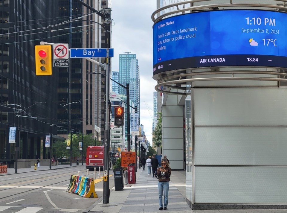 S&P/TSX composite index down nearly 250 points, U.S. markets mixed