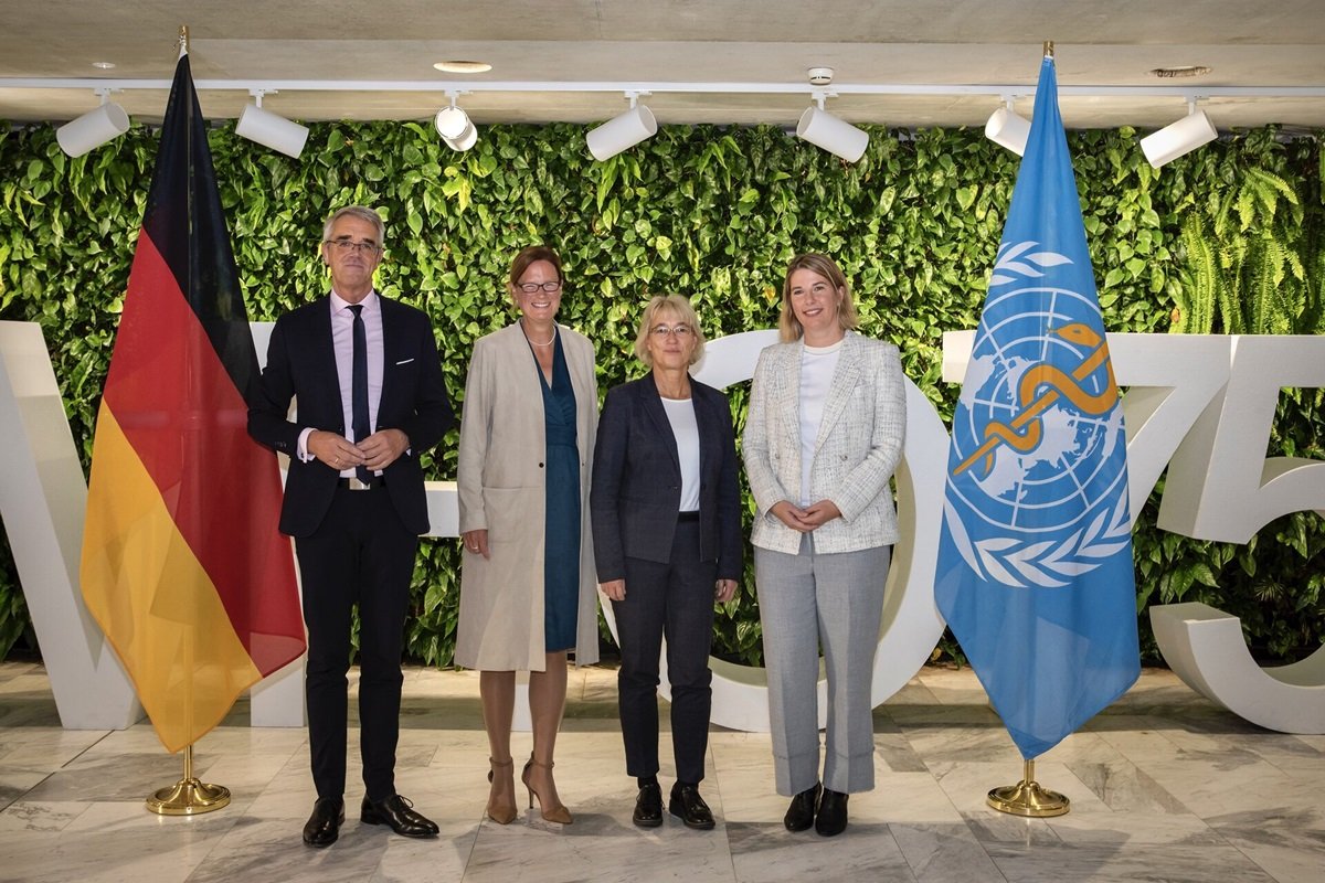 Germany reaffirms its commitment to WHO and key health priorities