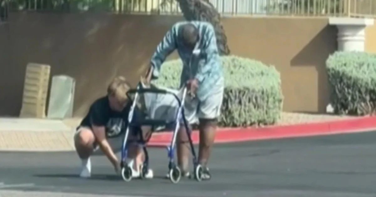 After teen notices older man's beat-up shoes, he gives up his own pair. Now, they talk every day.