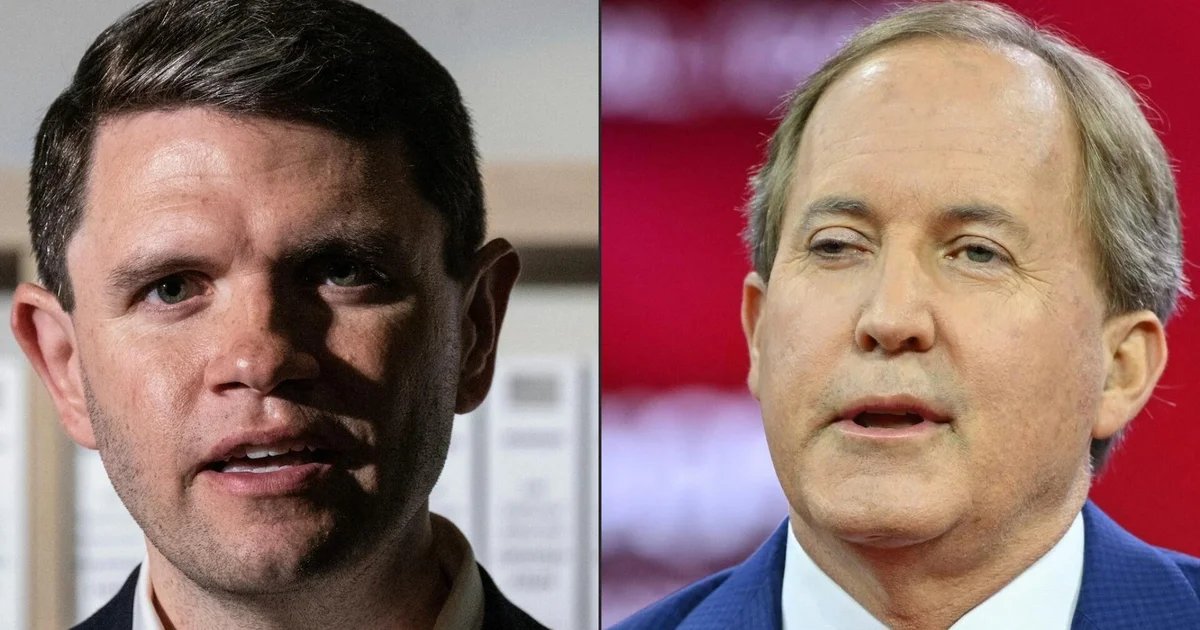 Texas Senate race close to tied between James Talarico, Ken Paxton, CBS News poll finds
