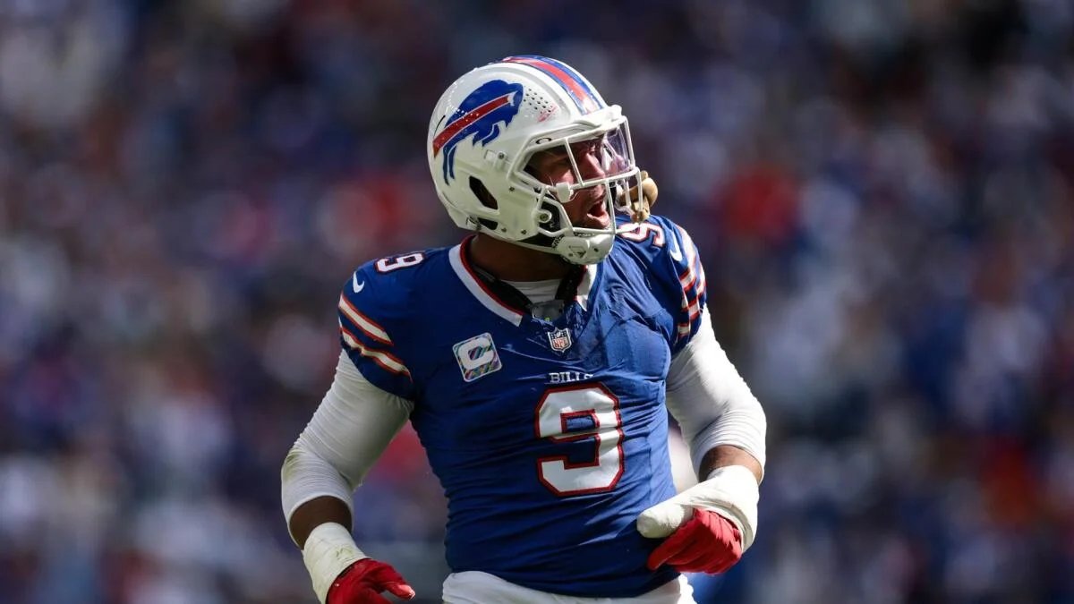 Rams’ Alaric Jackson punches Bills’ Bradley Chubb after wild ‘MNF’ game