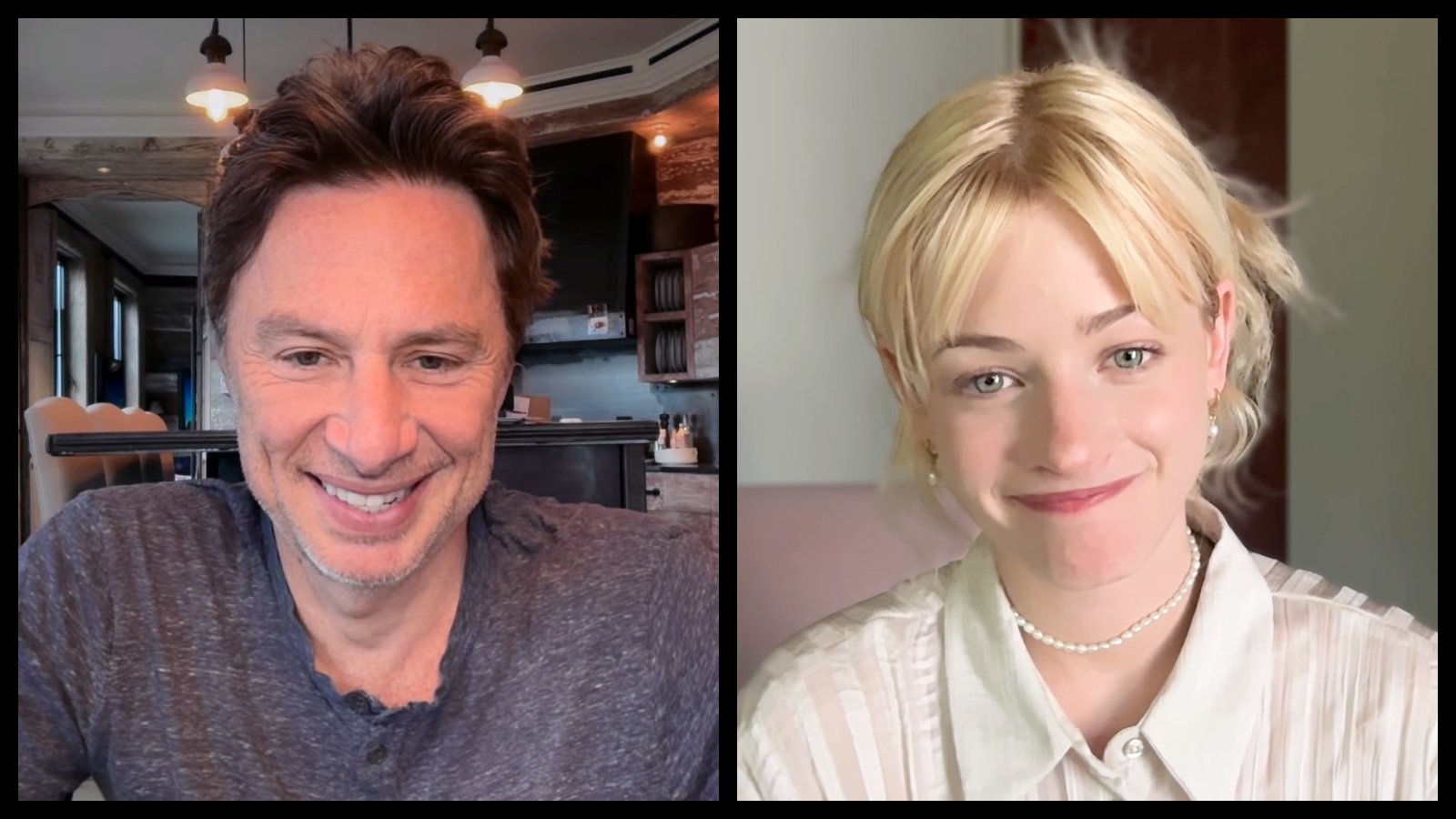 ‘Clean Hands’ Interview: Zach Braff and Esther McGregor