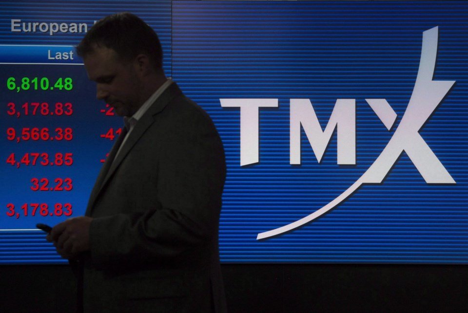S&P/TSX composite up nearly 200 points, U.S. stock markets also move higher