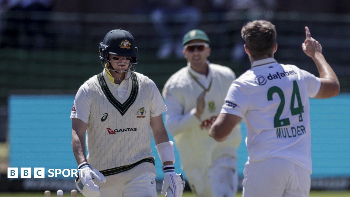 South Africa v Australia: Tourists bundled out for 99 in stark collapse